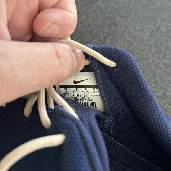 Nike Roshe One Women's Royal Blue Oatmeal Mesh Running Shoes 511882-404 Size 9 - Picture 7 of 7